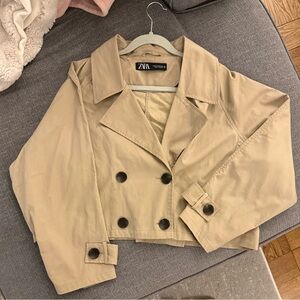 Zara Cropped Trench